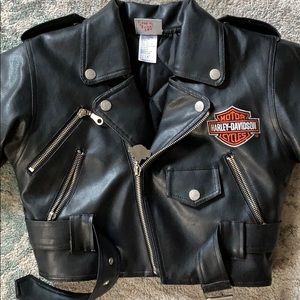 Kids Harley Davidson Leather Jacket
